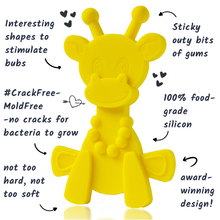 Load image into Gallery viewer, Little bamBAM Baby Teething Toy – Yellow