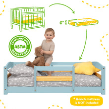 Load image into Gallery viewer, Floor Bed - Crib Size
