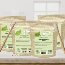 Load image into Gallery viewer, Value Pack Natural Peppermint Toothpaste Tablets Bundles