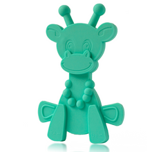 Load image into Gallery viewer, Little bamBAM Baby Teething Toy - Turquoise