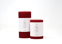 Load image into Gallery viewer, Berry Red | Beeswax Pillar Candle