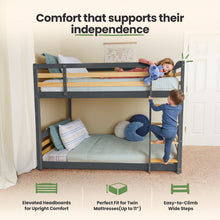 Load image into Gallery viewer, Solid Wood Kids Bunk Bed
