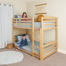 Load image into Gallery viewer, Solid Wood Kids Bunk Bed