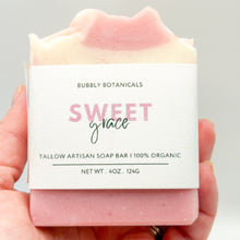 Load image into Gallery viewer, Handcrafted Tallow Soap -Sweet Grace Type | Citrusy Floral Scent