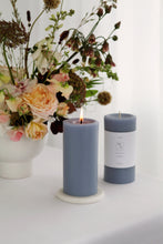 Load image into Gallery viewer, Bluebell | Beeswax Pillar Candle