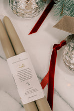 Load image into Gallery viewer, Limited Edition! Bayberry Dipped Taper Candles