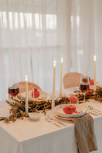 Load image into Gallery viewer, Natural White | Dipped Beeswax Taper Candles