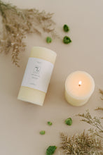 Load image into Gallery viewer, Natural White | Beeswax Pillar Candle