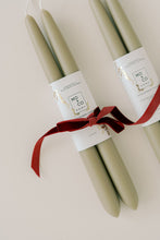 Load image into Gallery viewer, Limited Edition! Bayberry Dipped Taper Candles