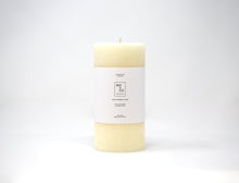 Load image into Gallery viewer, Natural White | Beeswax Pillar Candle