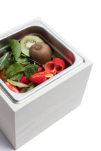Load image into Gallery viewer, Countertop Compost Bin - Noaway© in Magnolia Wood and Stainless Steel