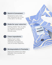 Load image into Gallery viewer, Saalt Intimate Cleansing Wipes