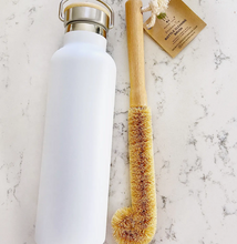Load image into Gallery viewer, Coconut Bristle Bottle Cleaning Brush