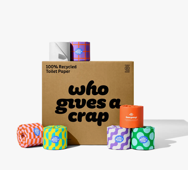 Who Gives a Crap - Toilet Paper – MacRae's Sustainable Goods