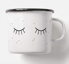 Load image into Gallery viewer, Hand Printed Enamel Mugs by Typealive