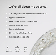 Load image into Gallery viewer, Free & Clear Bio Enzyme Dishwasher Detergent by Dirty Labs