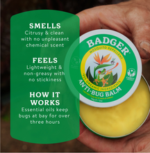 Load image into Gallery viewer, Bug Repellent Tin, Organic and Deet-Free by Badger