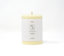 Load image into Gallery viewer, Natural White | Beeswax Pillar Candle
