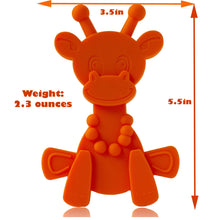 Load image into Gallery viewer, Little bamBAM Baby Teething Toy – Orange