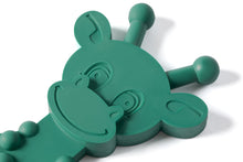 Load image into Gallery viewer, The Little Bamber - Green - Natural Rubber & Baltic Amber Teething Toy