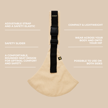 Load image into Gallery viewer, Toddler carrier Beige