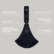 Load image into Gallery viewer, Toddler Carrier Black