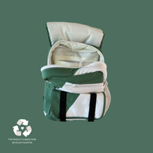 Load image into Gallery viewer, Recycled Kids Backpack Green Graphic