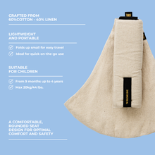 Load image into Gallery viewer, Toddler Carrier Sand Linen