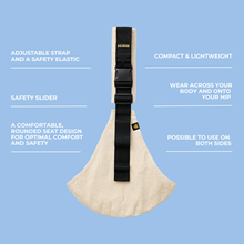 Load image into Gallery viewer, Toddler Carrier Sand Linen