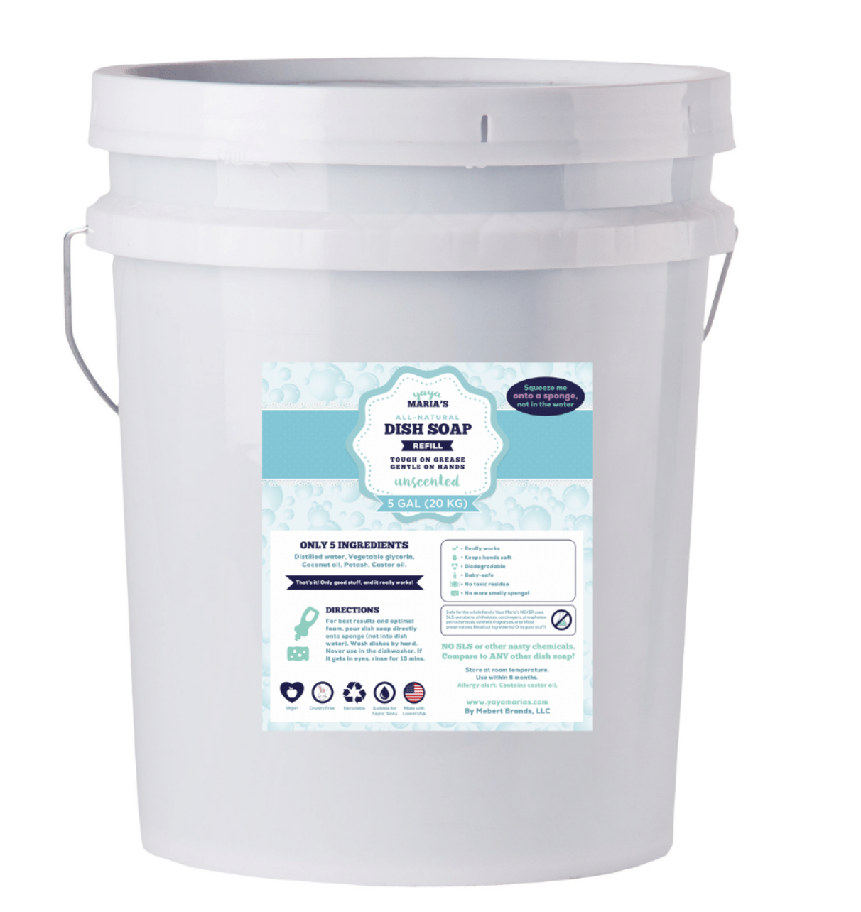 Bulk Dish Soap from Yaya Maria (In Store Only) MacRae's Sustainable Goods