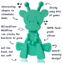 Load image into Gallery viewer, Little bamBAM Baby Teething Toy - Turquoise
