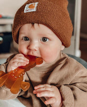 Load image into Gallery viewer, The Little Bamber - Natural Rubber &amp; Baltic Amber Teething Toy
