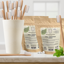 Load image into Gallery viewer, Jumbo Pack Peppermint Toothpaste Tablet Bundles
