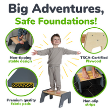 Load image into Gallery viewer, 1-Step Stool For Kids
