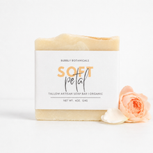 Load image into Gallery viewer, Handmade Tallow Soap - Soft Petal | Sweet Floral Scent
