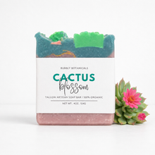 Load image into Gallery viewer, Handcrafted Tallow Soap - Cactus Blossom | Desert Flower Scent
