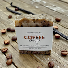 Load image into Gallery viewer, Handcrafted Tallow Soap - Coffee Vanilla | Gourmand Scent, Natural Coffee
