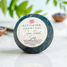 Load image into Gallery viewer, Handcrafted Tallow Soap - Charcoal Detox Facial Bar | Clear, Balanced Skin
