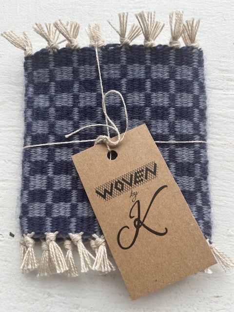 Set of 2 Mug Rugs - Woven by K