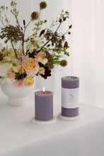 Load image into Gallery viewer, Lavender | Beeswax Pillar Candle
