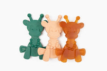 Load image into Gallery viewer, The Little Bamber - Green - Natural Rubber &amp; Baltic Amber Teething Toy
