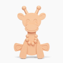 Load image into Gallery viewer, The Little Bamber - Pink - Natural Rubber &amp; Baltic Amber Teething Toy
