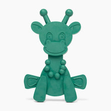 Load image into Gallery viewer, The Little Bamber - Green - Natural Rubber &amp; Baltic Amber Teething Toy
