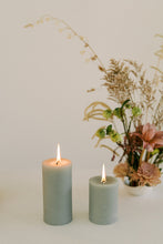 Load image into Gallery viewer, Eucalyptus | Beeswax Pillar Candle

