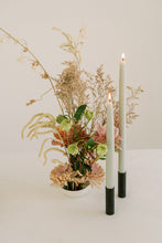 Load image into Gallery viewer, Eucalyptus | Dipped Beeswax Taper Candles
