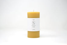 Load image into Gallery viewer, Natural Gold | Beeswax Pillar Candle
