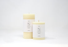 Load image into Gallery viewer, Natural White | Beeswax Pillar Candle
