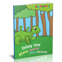 Load image into Gallery viewer, Dibly the Dino-Sore-No-More - Orange
