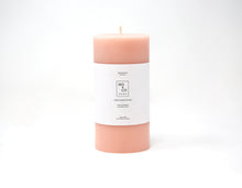 Load image into Gallery viewer, Pink Rose | Beeswax Pillar Candle
