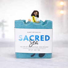 Load image into Gallery viewer, Handcrafted Tallow Soap - Sacred Sea | Crisp Ocean Scent
